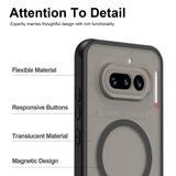 Nothing Phone 4a - Translucent SnapGuard Magnetic Armor Mobile Case