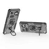 Nothing Phone 4a Pro - StrikerCore Military Grade Armor Case with Rotating Ring Stand