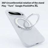 Google Pixel 9 Pro XL - Translucent RingCore 360° Rotating Kickstand MagSafe Case