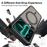 Xiaomi 18 Pro Max - Translucent SnapGuard Magnetic Armor Mobile Case