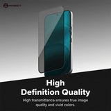 Nothing Phone 3a - Privacy Glass Screen Protector with Easy Install Kit – 9H Anti-Spy