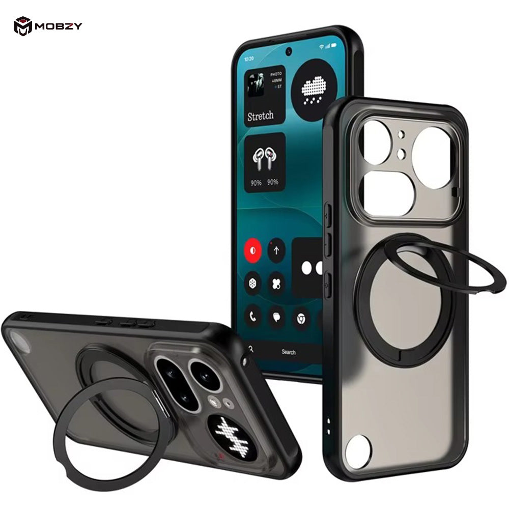 Nothing Phone 4a Pro - Translucent RingCore 360° Rotating Kickstand MagSafe Case