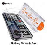 Nothing Phone 4a Pro - Tempered Glass Screen Protector with Easy Install Kit – 9H 4K Clear