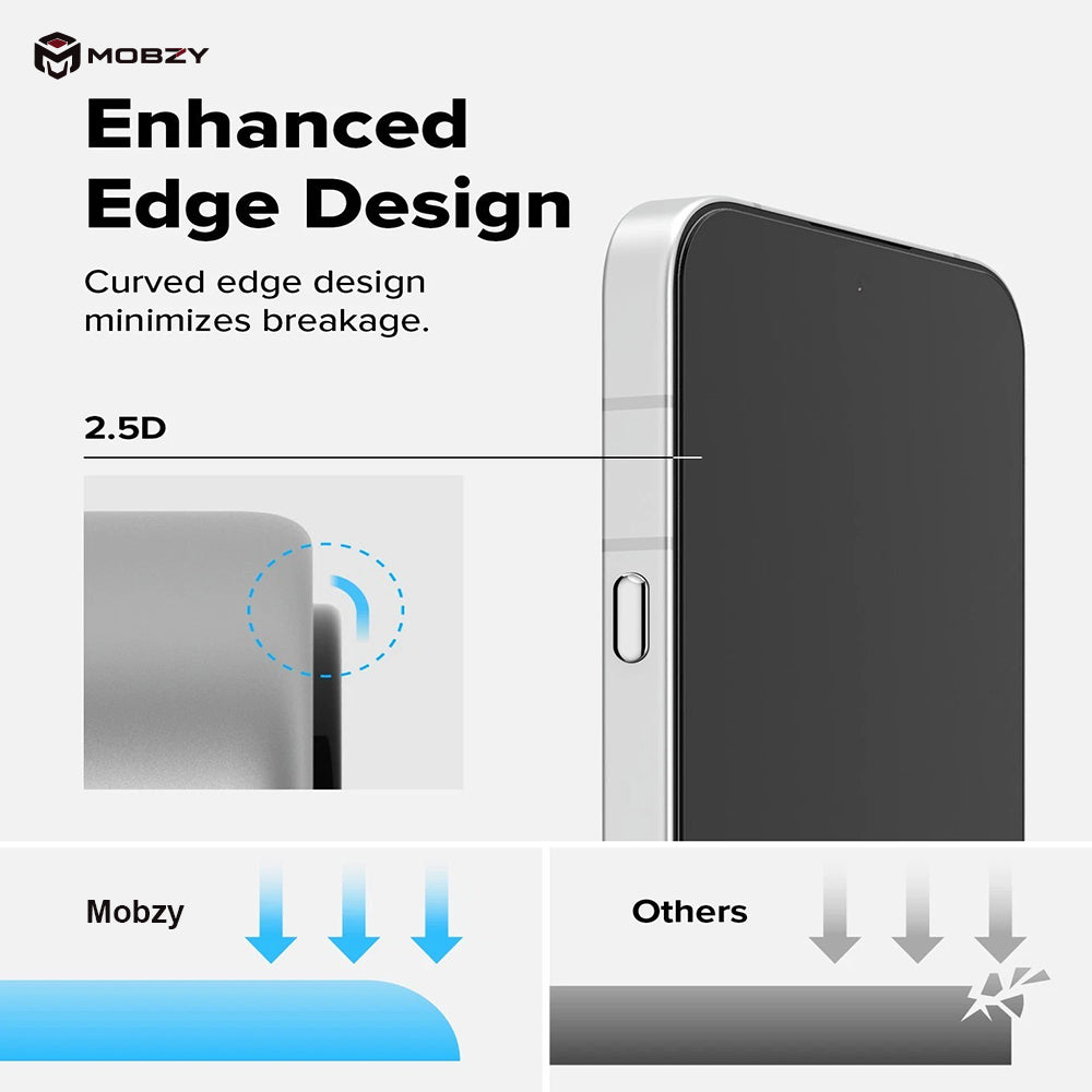 Nothing Phone 3a - Privacy Glass Screen Protector with Easy Install Kit – 9H Anti-Spy