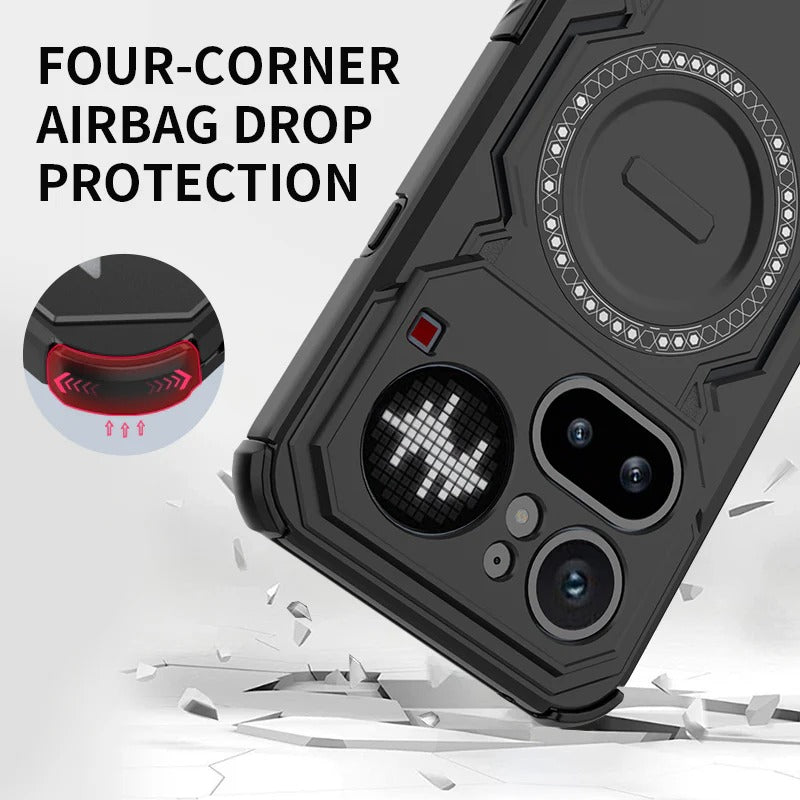Nothing Phone 3a - HexCore Heat Dissipation Airbag MagSafe Case