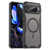 Google Pixel 9 Pro - Translucent FlexCore Magnetic Armor Mobile Cover