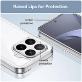 Xiaomi 17T Pro - Crystal Clear Armor Case with Raised Lens Protection