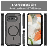 Google Pixel 9a - Translucent FlexCore Magnetic Armor Mobile Cover