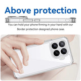 Xiaomi 17T Pro - Crystal Clear Armor Case with Raised Lens Protection