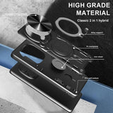 Vivo X300 Pro - Bunker Ring Kickstand Case with Slide Camera Protection