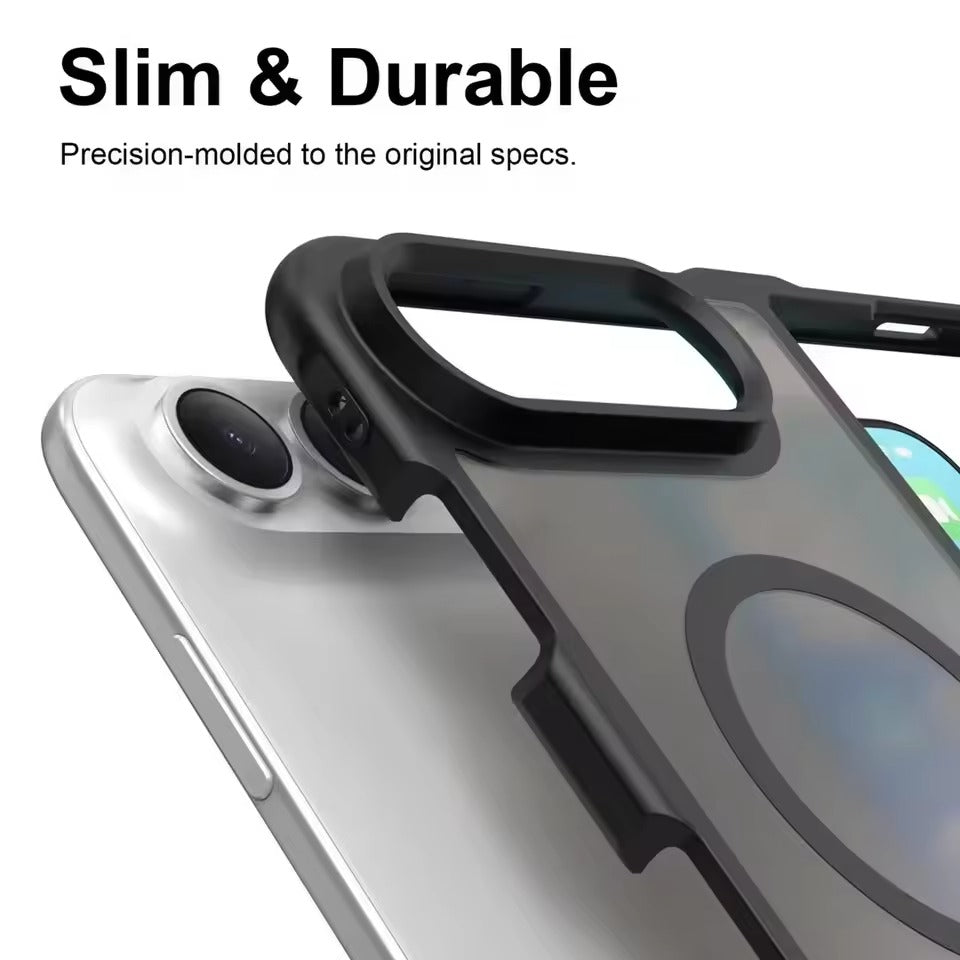 iPhone Duo - Translucent SnapGuard Magnetic Armor Mobile Case