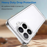 Xiaomi 17T Pro - Crystal Clear Armor Case with Raised Lens Protection