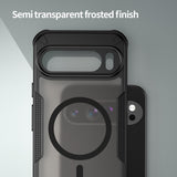 Google Pixel 9 Pro - Translucent FlexCore Magnetic Armor Mobile Cover