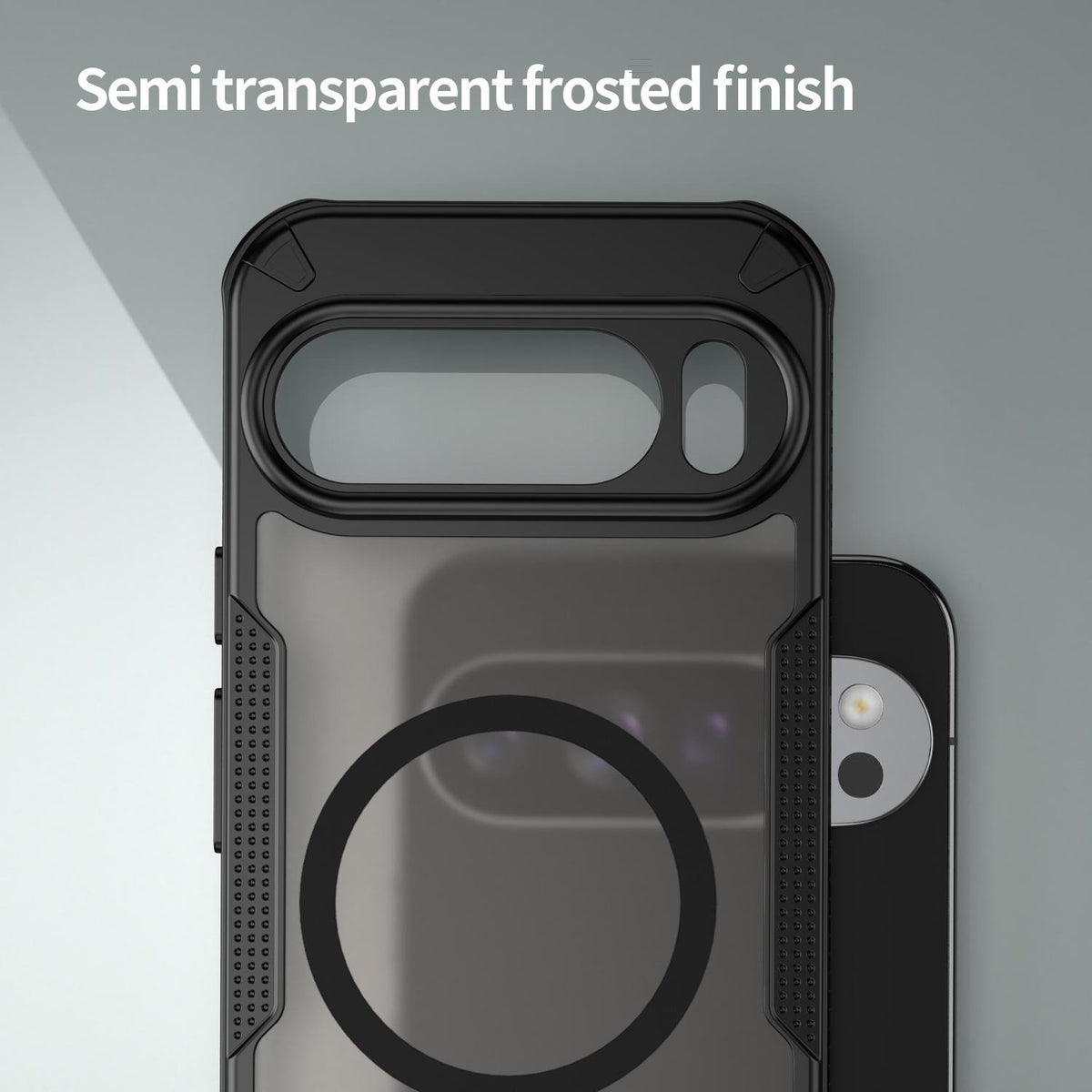 Google Pixel 10 Pro - Translucent FlexCore Magnetic Armor Mobile Cover