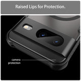 Google Pixel 8 - Translucent FlexCore Magnetic Armor Mobile Cover