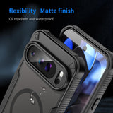 Google Pixel 9 Pro - Translucent FlexCore Magnetic Armor Mobile Cover