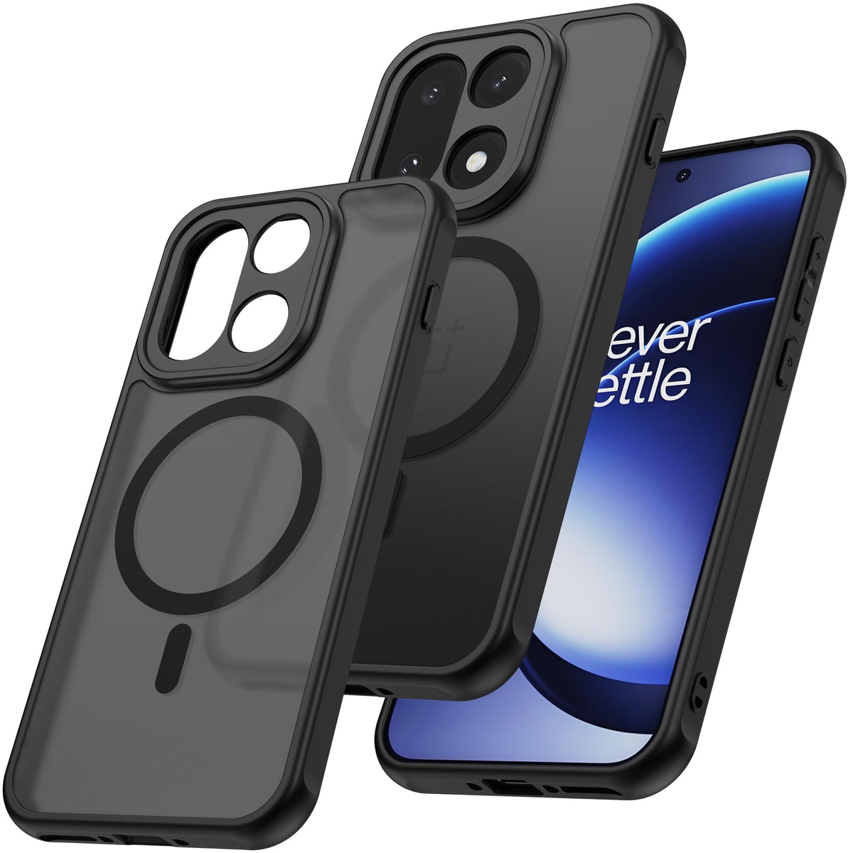 OnePlus 15 - Translucent SnapGuard Magnetic Armor Mobile Case