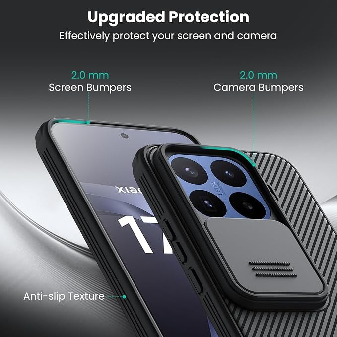 Xiaomi 17T Pro - Nillkin CamShield Pro, Slide Camera Protection Case
