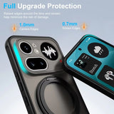 Nothing Phone 3a Lite - Translucent RingCore 360° Rotating Kickstand MagSafe Case