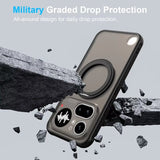 Nothing Phone 3a Lite - Translucent RingCore 360° Rotating Kickstand MagSafe Case