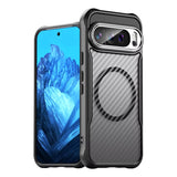 Google Pixel 9 Pro XL - BoltCore Carbon Fiber MagSafe Heavy Duty Armor Case