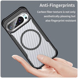Google Pixel 9 Pro XL - BoltCore Carbon Fiber MagSafe Heavy Duty Armor Case