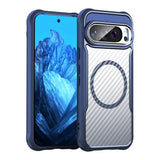Google Pixel 9 Pro XL - BoltCore Carbon Fiber MagSafe Heavy Duty Armor Case