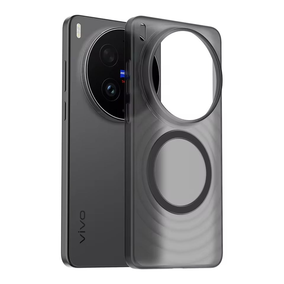 Vivo X300 Pro - Anti-Yellow PP MagSafe Ripple Matte Mobile Case