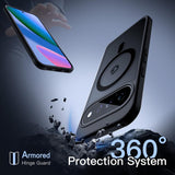 Google Pixel 11 - Translucent SnapGuard Magnetic Armor Mobile Case