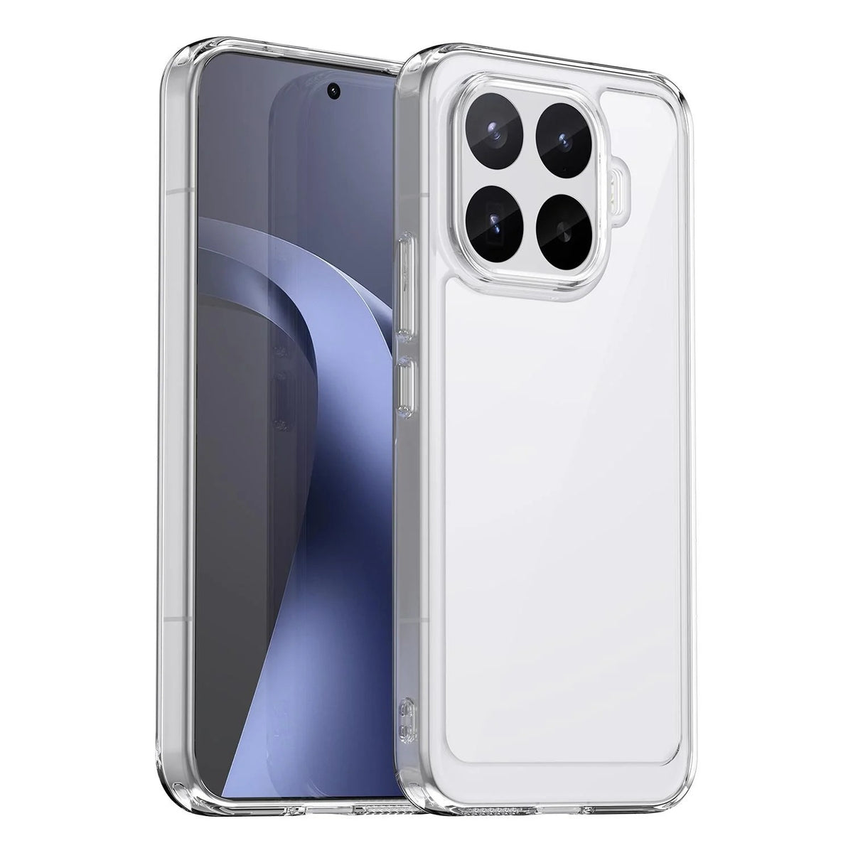 Xiaomi 17T Pro - Crystal Clear Armor Case with Raised Lens Protection