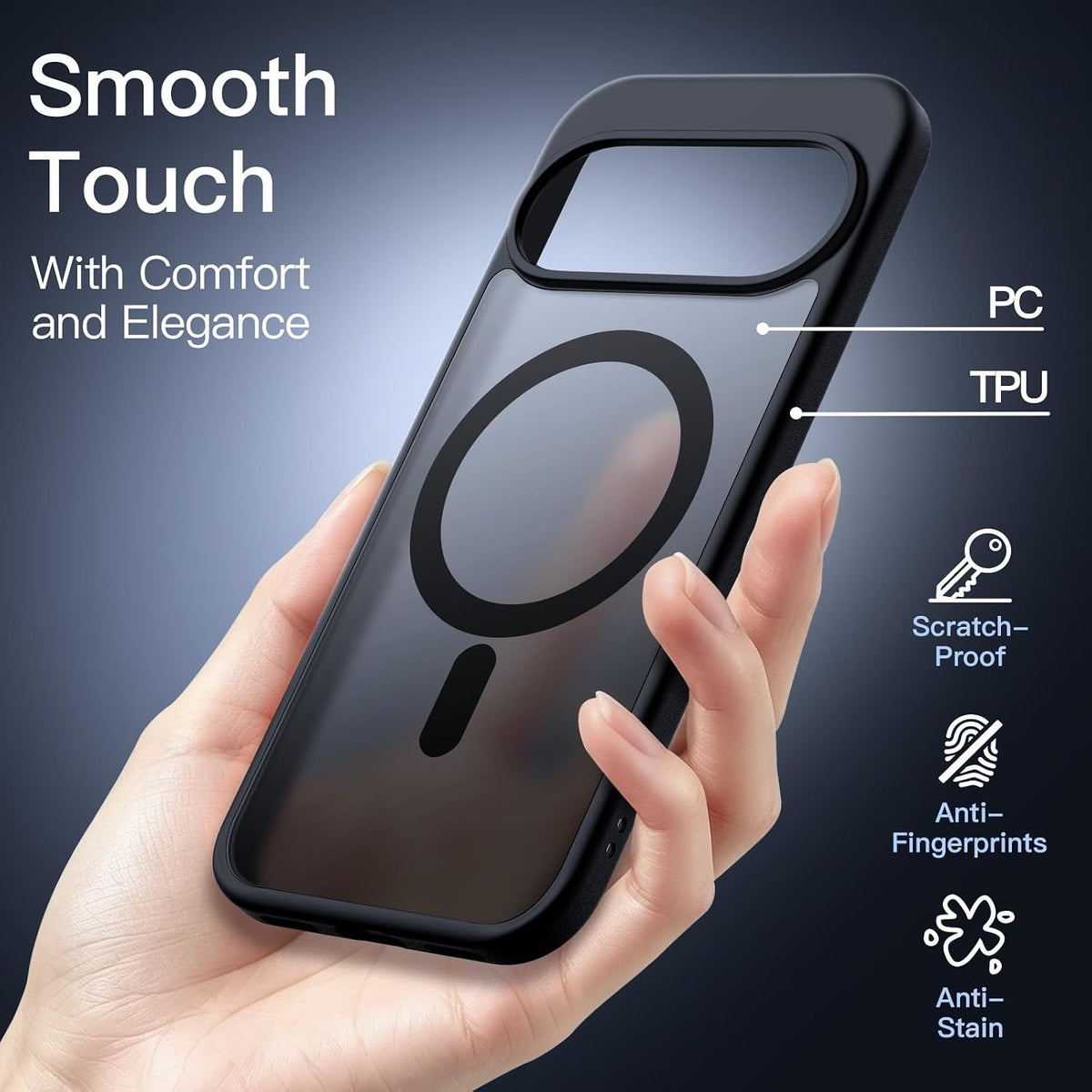 Google Pixel 11 Pro - Translucent SnapGuard Magnetic Armor Mobile Case