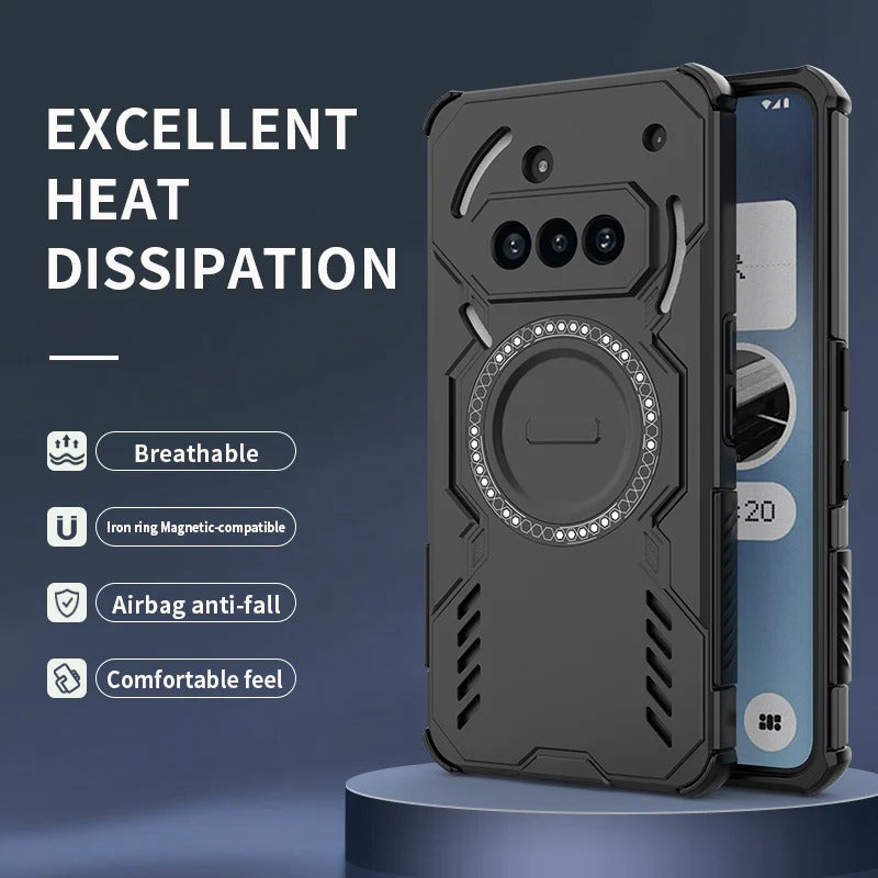 Nothing Phone 3a - HexCore Heat Dissipation Airbag MagSafe Case