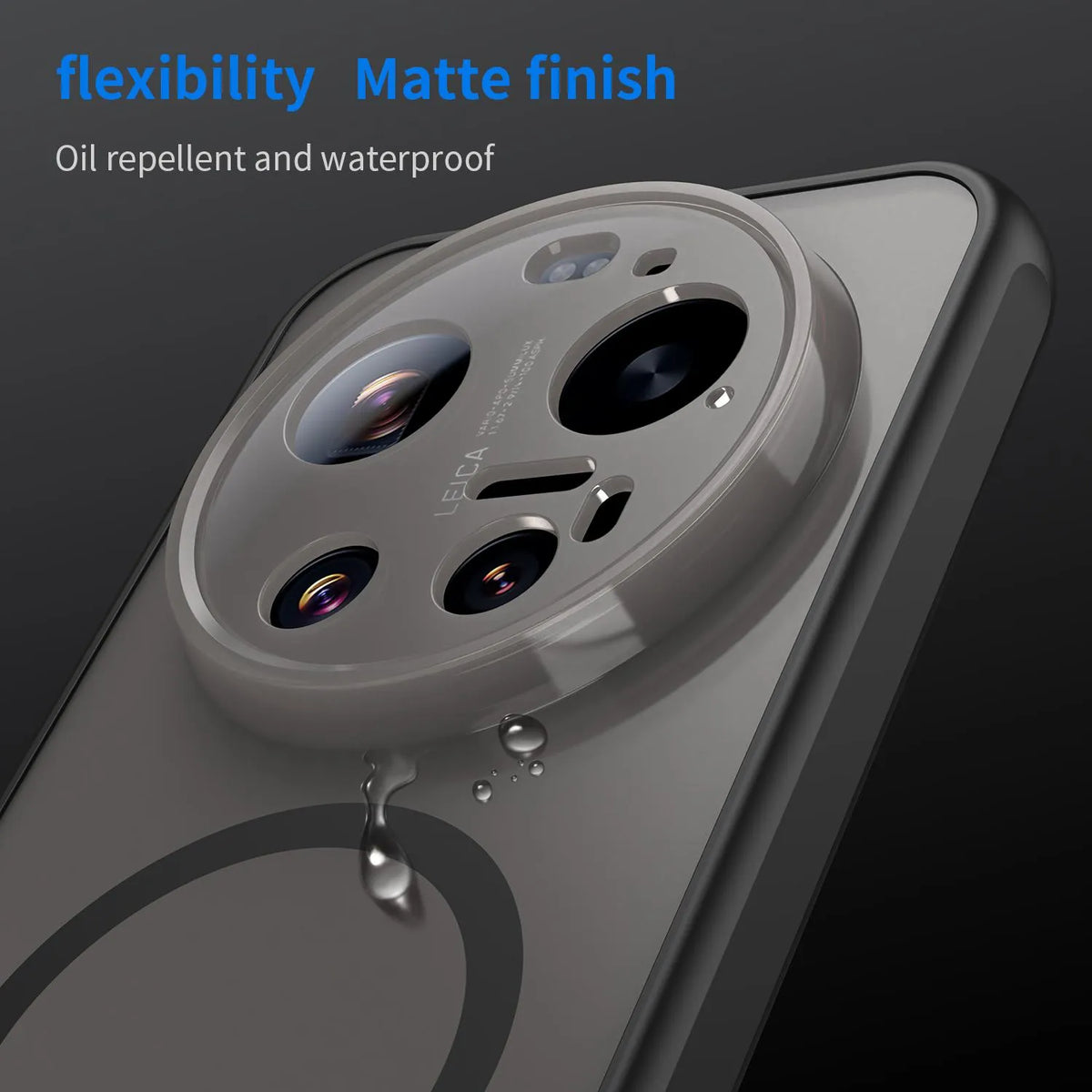 Xiaomi 17 Ultra - Translucent SnapGuard Magnetic Armor Mobile Case