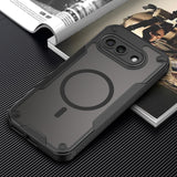Google Pixel 9a - Translucent FlexCore Magnetic Armor Mobile Cover