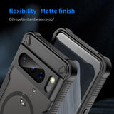 Google Pixel 8 Pro - Translucent FlexCore Magnetic Armor Mobile Cover
